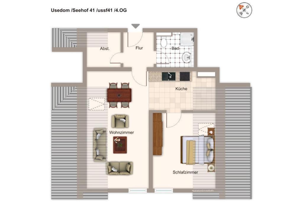 Seehof Seehof 41 Heringsdorf  Exterior foto